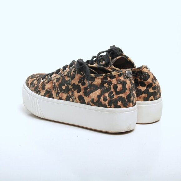 Steve Madden Emmi Leopard Print Platform Sneakers - Picture 3 of 13